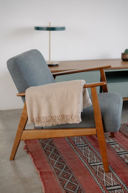 Mid-Century Modern Sofa Setup