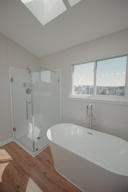 Skylight Bathroom Oasis